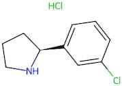 (S)-2-(3-Chlorophenyl)pyrrolidine hydrochloride