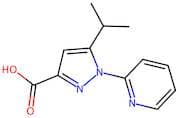 5-(Propan-2-yl)-1-(pyridin-2-yl)-1H-pyrazole-3-carboxylic acid