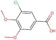 3-Chloro-4,5-dimethoxybenzoic acid