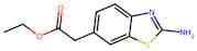 Ethyl 2-(2-aminobenzo[d]thiazol-6-yl)acetate