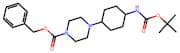 Benzyl 4-(4-((tert-butoxycarbonyl)amino)cyclohexyl)piperazine-1-carboxylate