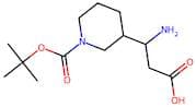 3-Amino-3-(1-(tert-butoxycarbonyl)piperidin-3-yl)propanoic acid