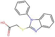 2-((1-Phenyl-1H-benzo[d]imidazol-2-yl)thio)acetic acid