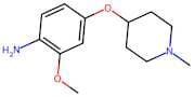 2-Methoxy-4-((1-methylpiperidin-4-yl)oxy)aniline