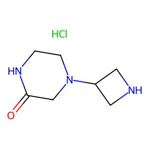 4-(Azetidin-3-yl)piperazin-2-one hydrochloride