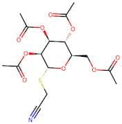 (2R,3R,4S,5S,6R)-2-(Acetoxymethyl)-6-((cyanomethyl)thio)tetrahydro-2H-pyran-3,4,5-triyl triacetate