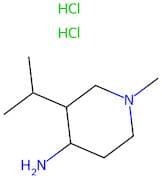 3-Isopropyl-1-methylpiperidin-4-amine dihydrochloride