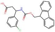 3-((((9H-Fluoren-9-yl)methoxy)carbonyl)amino)-3-(3-chlorophenyl)propanoic acid