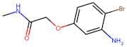 2-(3-Amino-4-bromophenoxy)-N-methylacetamide