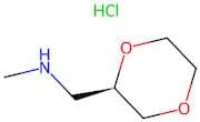 {[(2R)-1,4-dioxan-2-yl]methyl}(methyl)amine hydrochloride