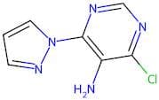 4-Chloro-6-(1H-pyrazol-1-yl)pyrimidin-5-amine