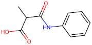 2-Methyl-3-oxo-3-(phenylamino)propanoic acid