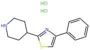 4-(4-Phenyl-1,3-thiazol-2-yl)piperidine dihydrochloride