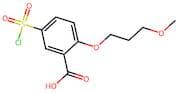 5-(Chlorosulfonyl)-2-(3-methoxypropoxy)benzoic acid