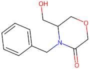 4-Benzyl-5-(hydroxymethyl)morpholin-3-one