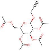 (2R,3R,4S,5R,6R)-2-(Acetoxymethyl)-6-(prop-2-yn-1-yloxy)tetrahydro-2H-pyran-3,4,5-triyl triacetate