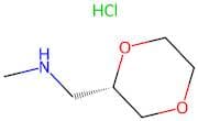 {[(2S)-1,4-dioxan-2-yl]methyl}(methyl)amine hydrochloride