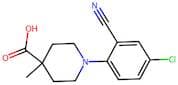 1-(4-Chloro-2-cyanophenyl)-4-methylpiperidine-4-carboxylic acid