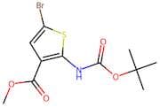 Methyl 5-bromo-2-((tert-butoxycarbonyl)amino)thiophene-3-carboxylate