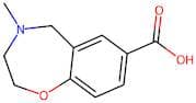 4-Methyl-2,3,4,5-tetrahydro-1,4-benzoxazepine-7-carboxylic acid