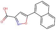 5-(Naphthalen-1-yl)isoxazole-3-carboxylic acid