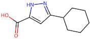 3-Cyclohexyl-1H-pyrazole-5-carboxylic acid