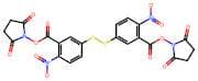 Bis(2,5-dioxopyrrolidin-1-yl) 5,5'-disulfanediylbis(2-nitrobenzoate)