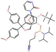 (2R,3R,4R,5R)-2-((Bis(4-methoxyphenyl)(phenyl)methoxy)methyl)-4-((tert-butyldimethylsilyl)oxy)-5-(…