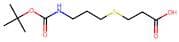 3-((3-((tert-Butoxycarbonyl)amino)propyl)thio)propanoic acid