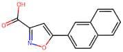 5-(Naphthalen-2-yl)isoxazole-3-carboxylic acid