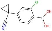 [2-Chloro-4-(1-cyanocyclopropyl)phenyl]boronic acid
