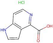 1H-Pyrrolo[3,2-c]pyridine-4-carboxylic acid hydrochloride
