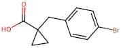 1-(4-Bromobenzyl)cyclopropane-1-carboxylic acid