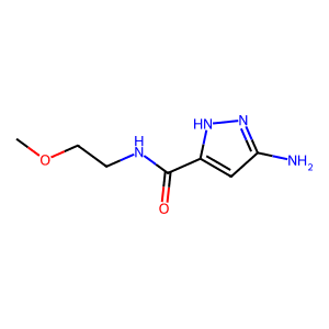 3-Amino-N-(2-methoxyethyl)-1H-pyrazole-5-carboxamide