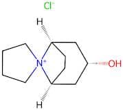 rel-(1R,3r,5S)-3-Hydroxyspiro[bicyclo[3.2.1]octane-8,1'-pyrrolidin]-8-ium chloride