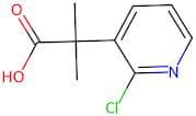 2-(2-Chloropyridin-3-yl)-2-methylpropanoic acid