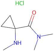 N,N-Dimethyl-1-(methylamino)cyclopropane-1-carboxamide hydrochloride