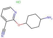 2-((4-Aminocyclohexyl)oxy)nicotinonitrile hydrochloride