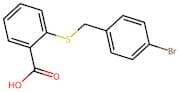 2-((4-Bromobenzyl)thio)benzoic acid
