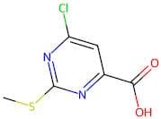 6-Chloro-2-(methylthio)pyrimidine-4-carboxylic acid