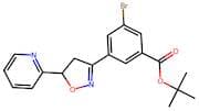 tert-Butyl 3-bromo-5-(5-(pyridin-2-yl)-4,5-dihydroisoxazol-3-yl)benzoate