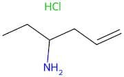 Hex-5-en-3-amine hydrochloride