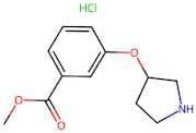 Methyl 3-(pyrrolidin-3-yloxy)benzoate hydrochloride
