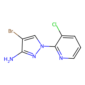 4-Bromo-1-(3-chloropyridin-2-yl)-1H-pyrazol-3-amine