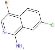 4-Bromo-7-chloroisoquinolin-1-amine