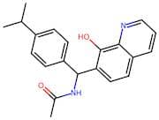 N-((8-Hydroxyquinolin-7-yl)(4-isopropylphenyl)methyl)acetamide
