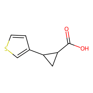 2-(Thiophen-3-yl)cyclopropane-1-carboxylic acid