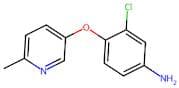 3-Chloro-4-((6-methylpyridin-3-yl)oxy)aniline