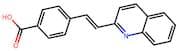 4-(2-(Quinolin-2-yl)vinyl)benzoic acid
