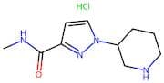 N-Methyl-1-(piperidin-3-yl)-1H-pyrazole-3-carboxamide hydrochloride